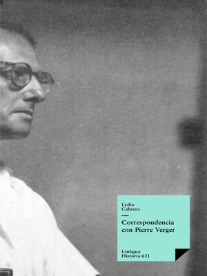 cover image of Correspondencia con Pierre Verger